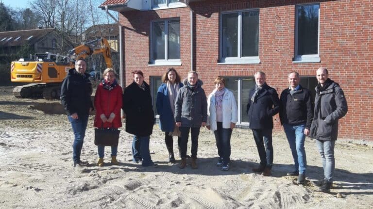 Mitglieder der Grüne/FDP/CDW-Gruppe besichtigen BGLO-Projekt in Wallenhorst