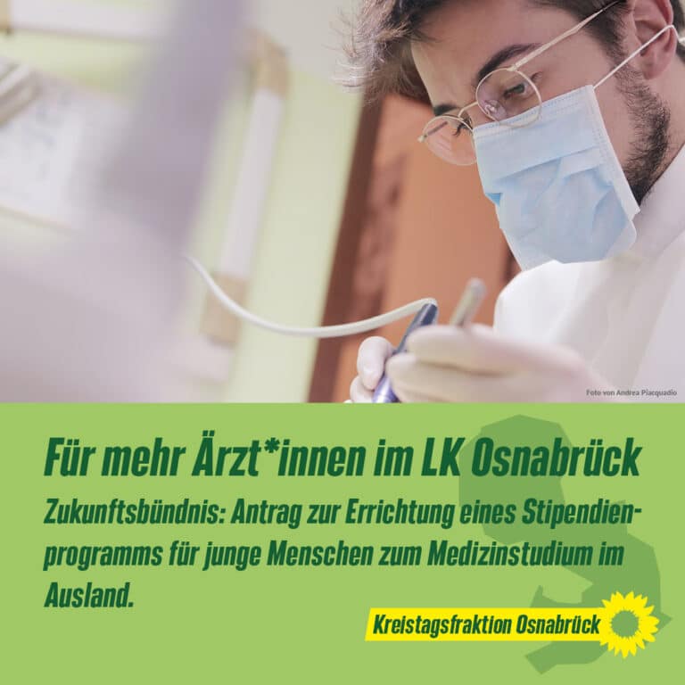 Zukunftsbündnis will mehr Ärzt*innen im Landkreis Osnabrück
