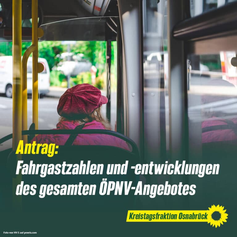 Antrag: Aktuelle Fahrgastzahlen