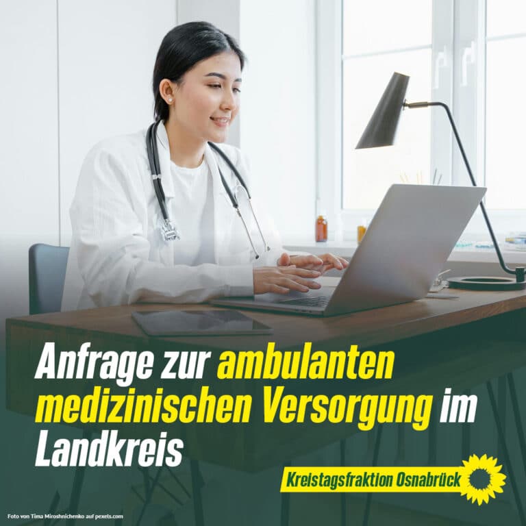 Anfrage zur ambulanten medizinischen Versorgung im Landkreis Osnabrück