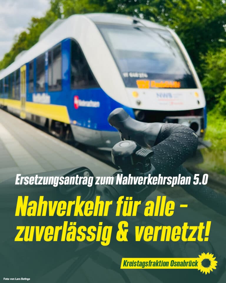 Ersetzungsantrag zum Antrag „Entwurf Nahverkehrsplan 5.0” der Gruppe Grüne/FDP/CDW(VO/2025/551)