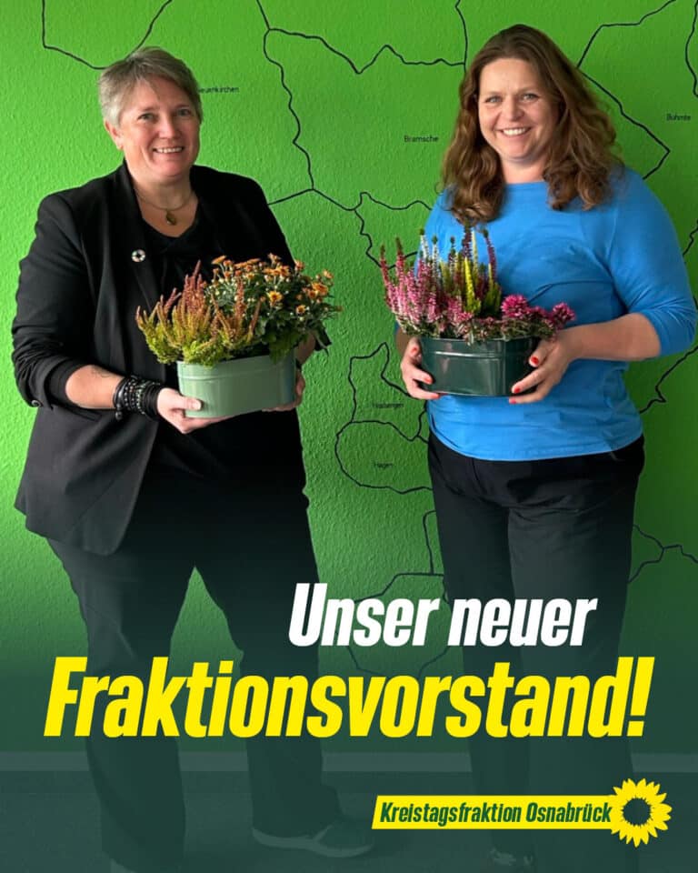 Neues Team mit klarem Kompass: Grüne Kreistagsfraktion stellt sich für die neue Wahlperiode auf